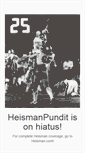 Mobile Screenshot of heismanpundit.com